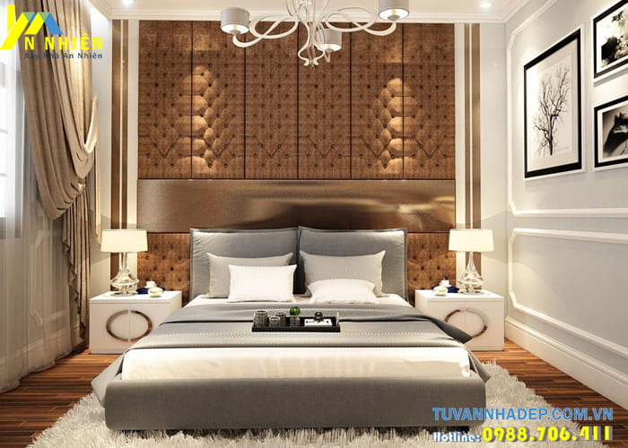 Trang trí phòng ngủ đẹp sang trọng