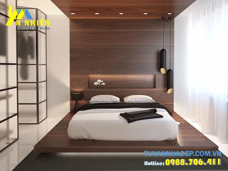 Không gian phòng ngủ tối giản đang trở thành xu hướng mới trong thiết kế nội thất hiện đại. Bố trí phòng ngủ tối giản sẽ giúp tinh thần bạn được thư giãn và để lại không gian tiện ích cho những mục đích khác, đồng thời hạn chế sự xô bồ, tạo cho phòng ngủ thật sự thanh thoát và sáng sủa.