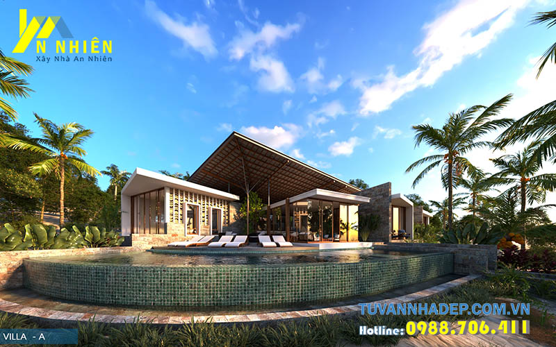 view bể bơi cực đẹp