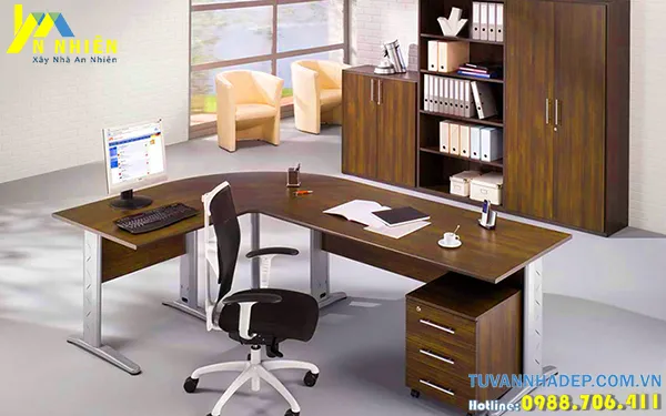 mẫu bàn làm việc đẹp hiện đại