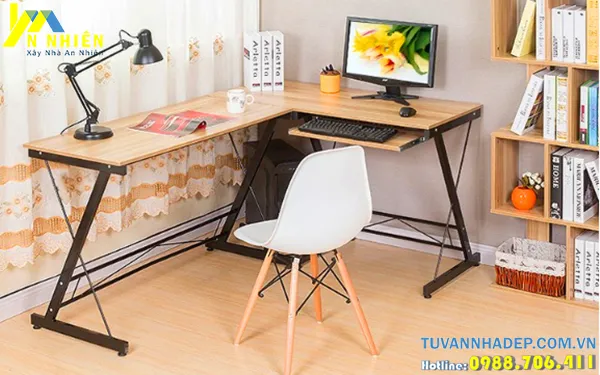 không gian làm việc nhỏ xinh