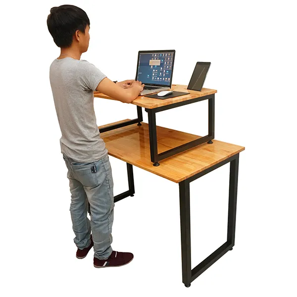 bàn làm việc đứng mẫu 1