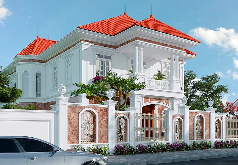 biet thu 2 tang 145m2