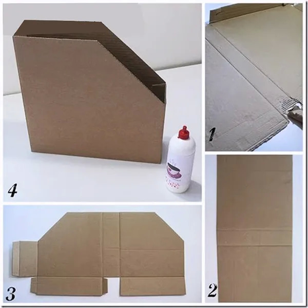 Junbaby: Cách làm giá sách treo tường bằng giấy