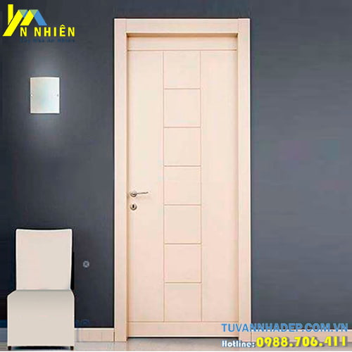 cửa 1 cánh chất liệu gỗ công nghiệp
