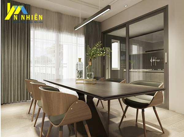 mẫu cửa kính khung gỗ