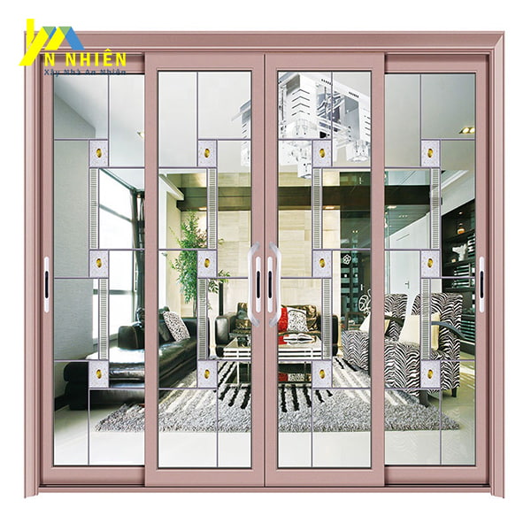 cửa lùa thiết kế kiểu dáng hiện đại