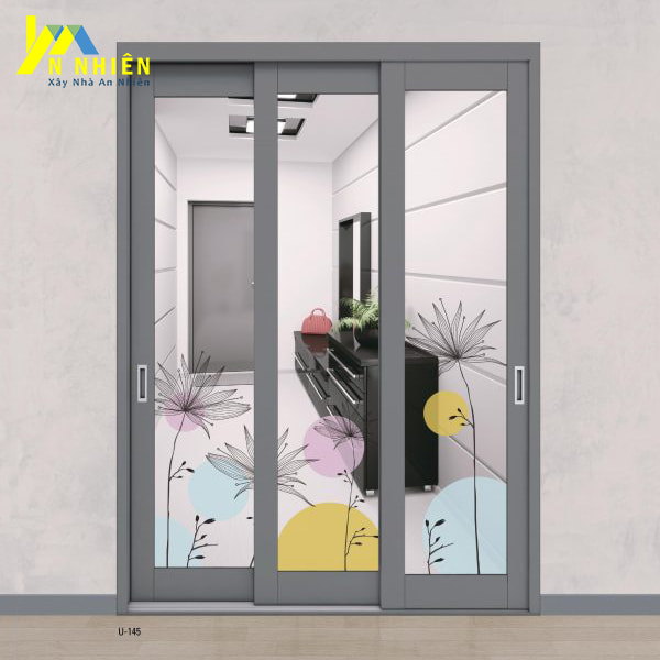mẫu cửa kính trượt - 2