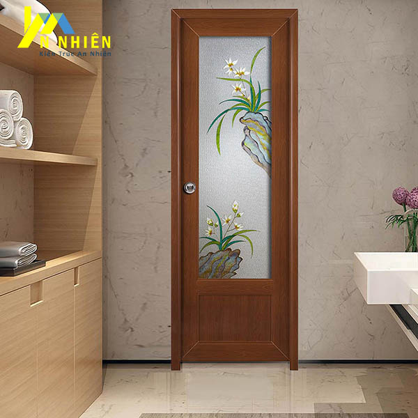 hình ảnh cửa nhà tắm bằng gỗ