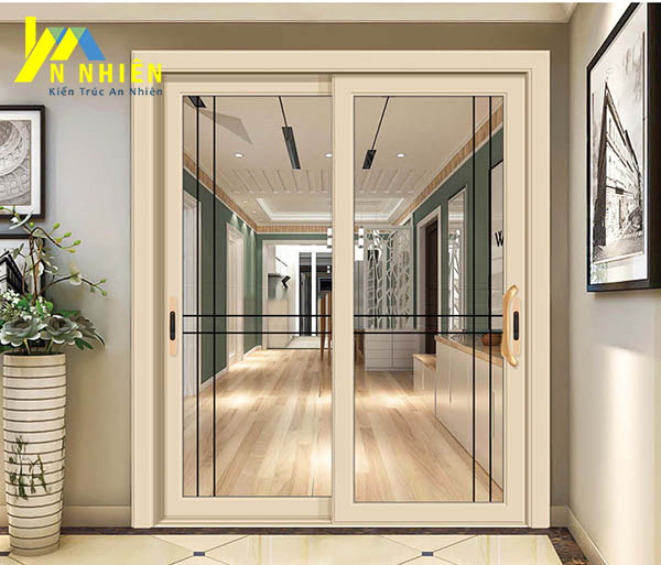 cửa nhà tắm bằng nhôm kính