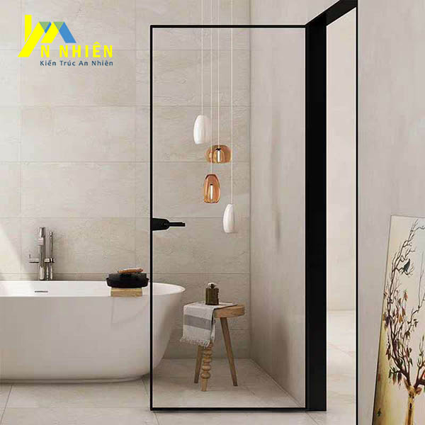 cửa kính nhà tắm