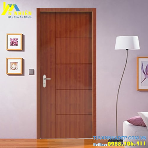cửa gỗ công nghiệp thông phòng - mẫu 1