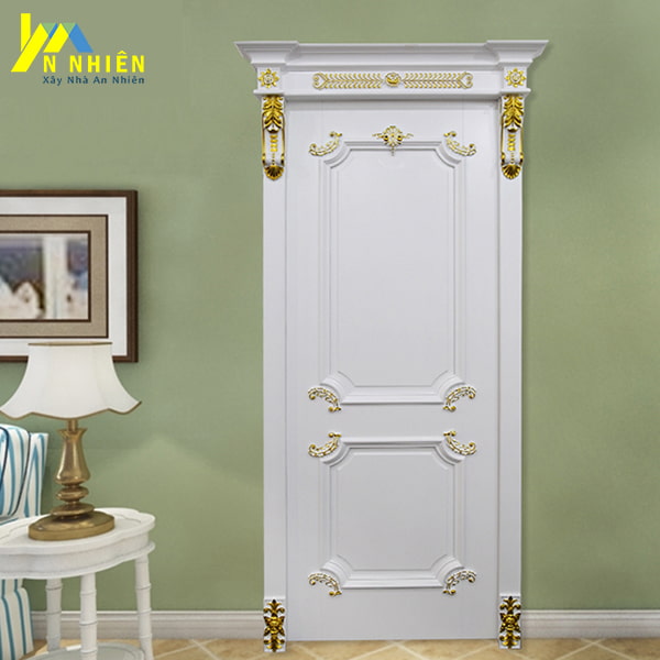 cửa gỗ phong cách tân cổ điển