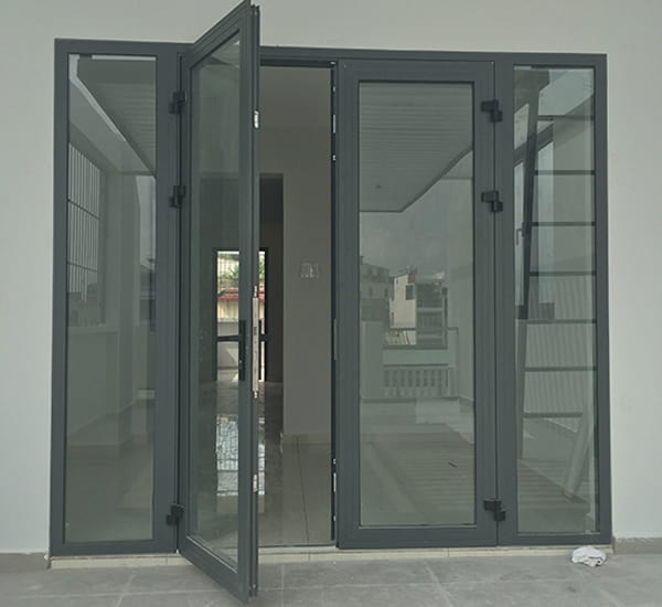 cửa nhôm 4 cánh đẹp