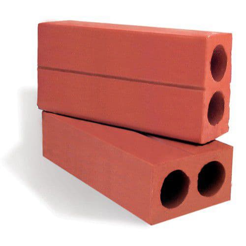 gạch xây nhà 2 lỗ