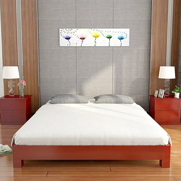 Giường gỗ Acrylic