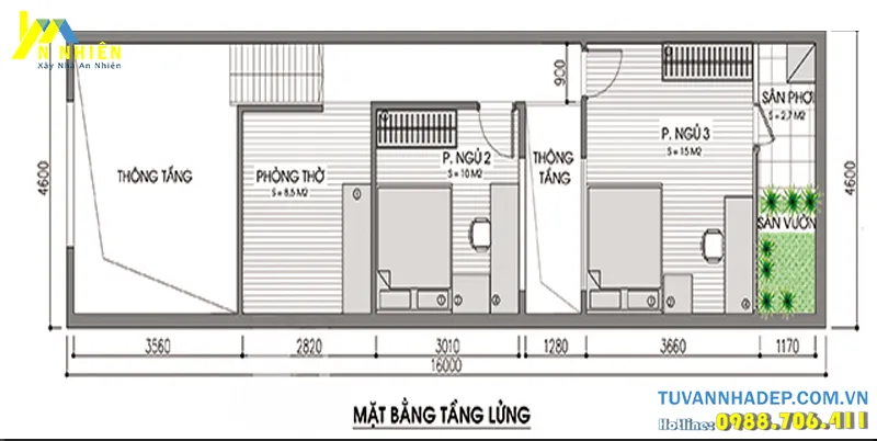 cách bố trí công năng khoa học hợp phong thủy