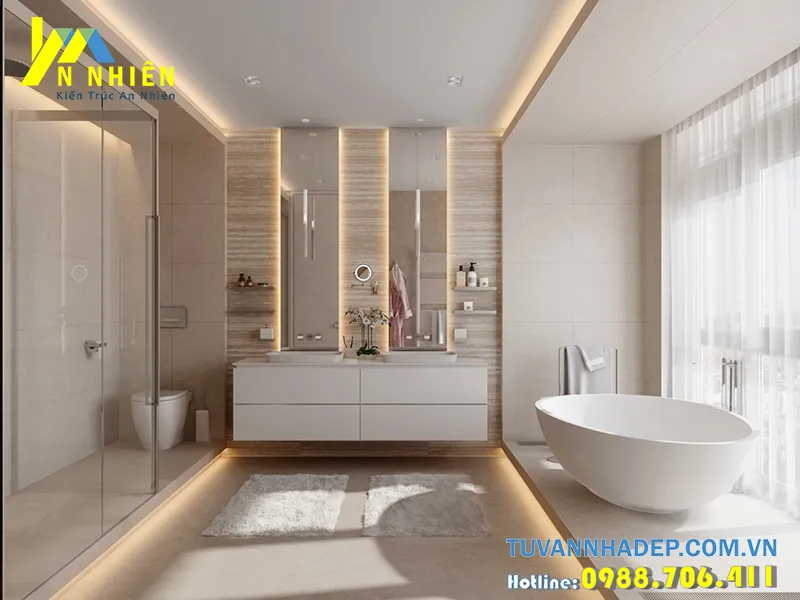 tiêu chuẩn kích thước nhà vệ sinh trung bình