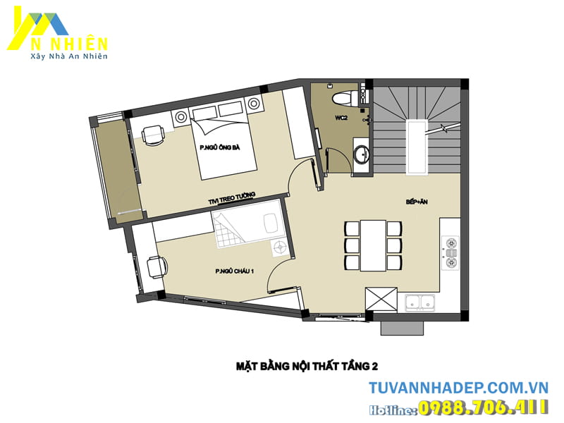 Công năng tầng 2