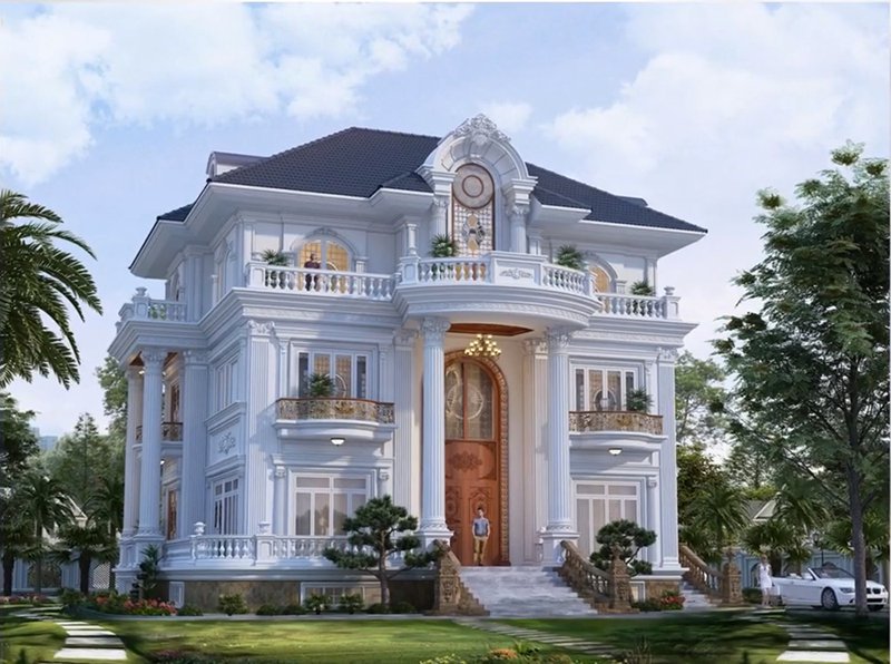 mẫu biệt thự đẹp sang trọng