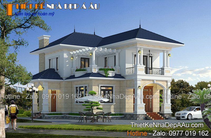 biệt thự 2 tầng 120m2