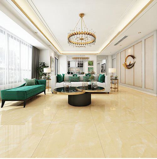 phòng khách lát gạch men đẹp - mẫu 14