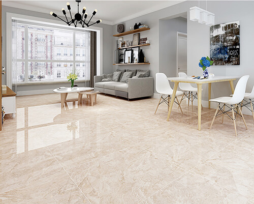 gạch lát sàn phòng khách