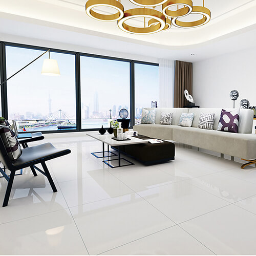 phòng khách lát gạch men đẹp - mẫu 7