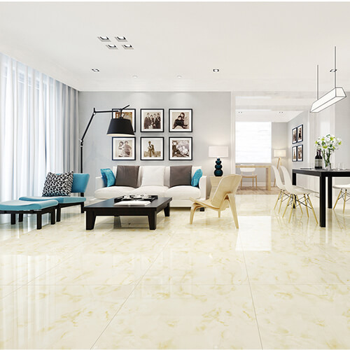 phòng khách lát gạch men đẹp - mẫu 8