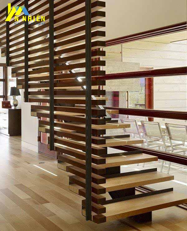 sử dụng lam gỗ để trang trí nội thất