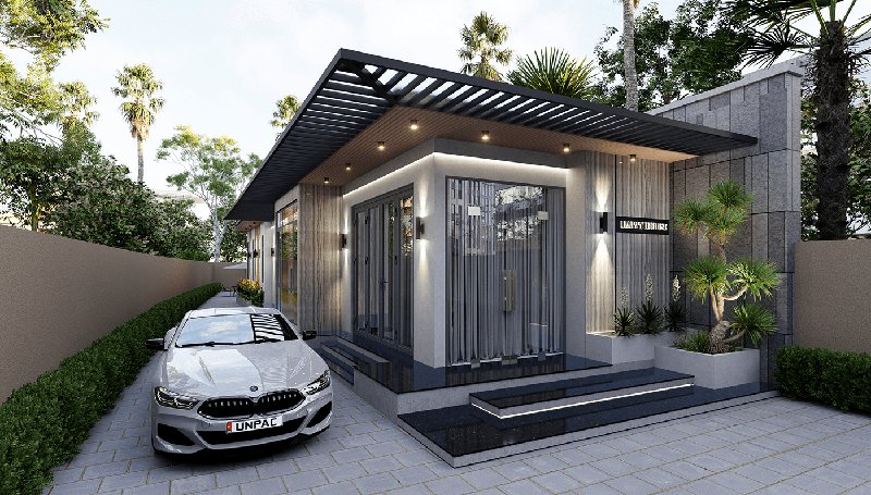 Bản vẽ nhà cấp 4 5x20 3 phòng ngủ