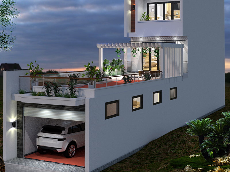 Thiết kế nhà ở kết hợp kinh doanh