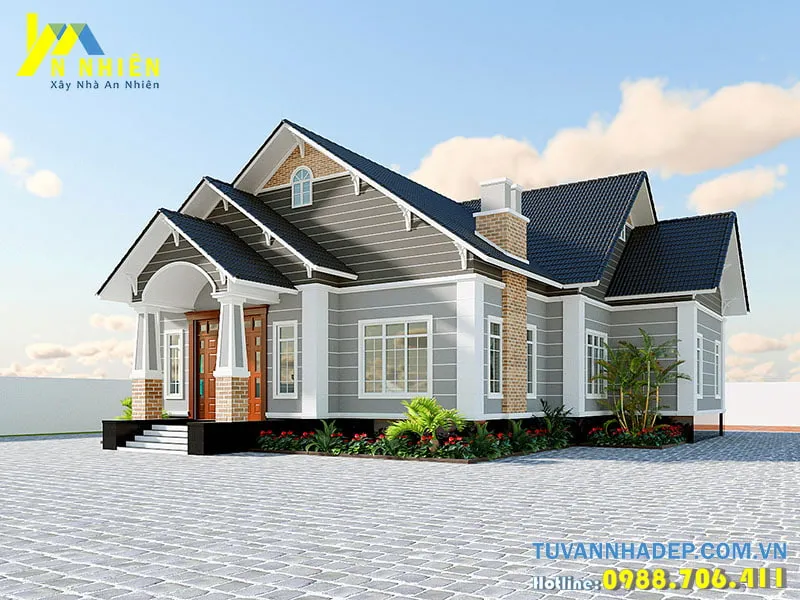 nhà mái thái đẹp giá khoảng 1 tỷ