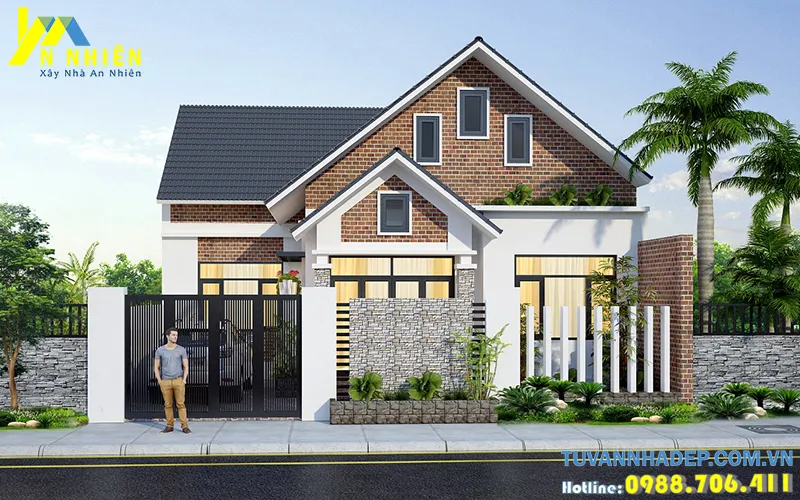 mẫu nhà cấp 4 đẹp chi phí xây dựng thấp