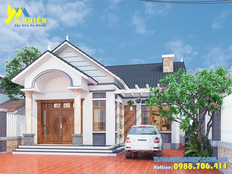 mẫu nhà chi phí xây dựng khoảng 600 triệu