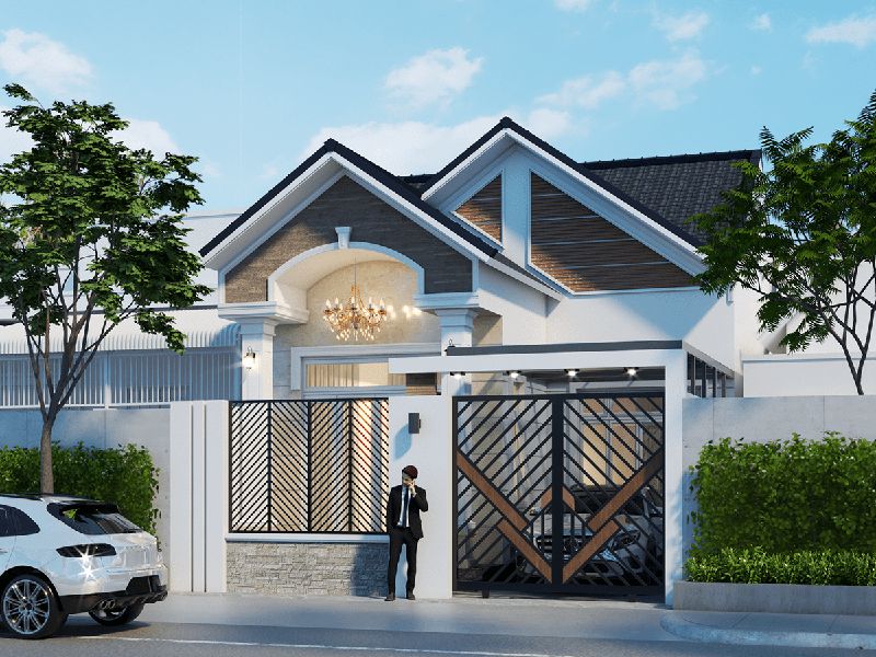 góc nghiêng nhà ống