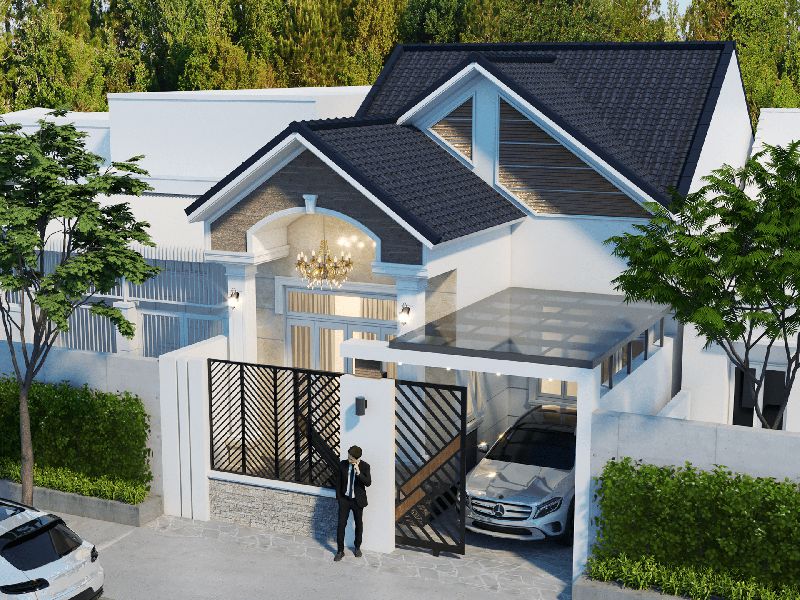 hình ảnh nhìn từ trên cao