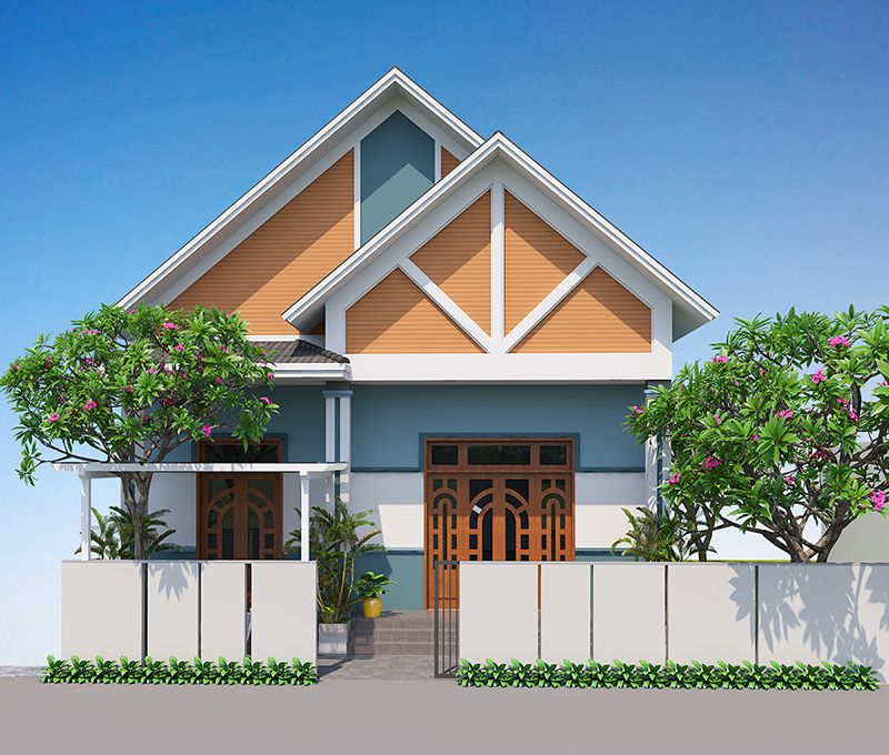 nhà mái thái cấp 4