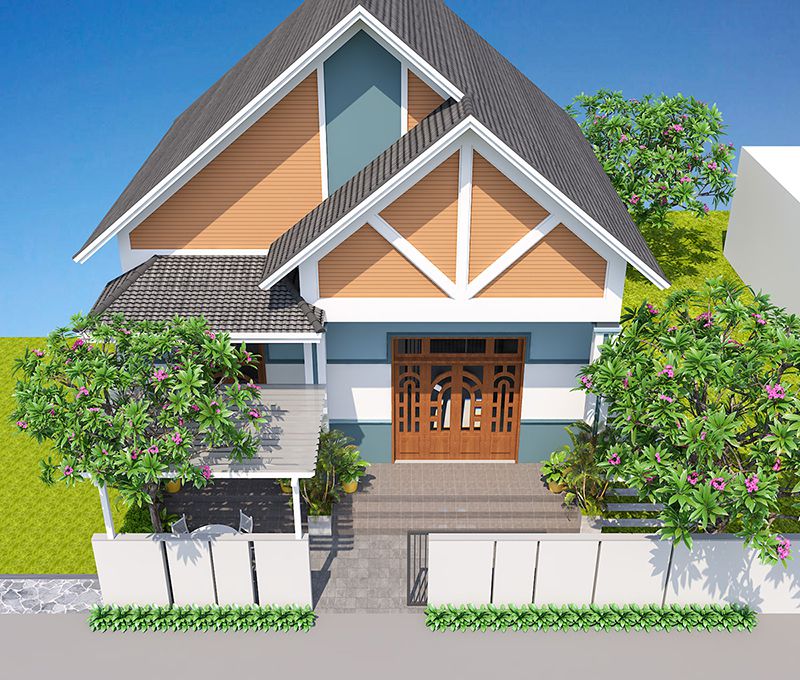 góc nhìn từ trên xuống dưới