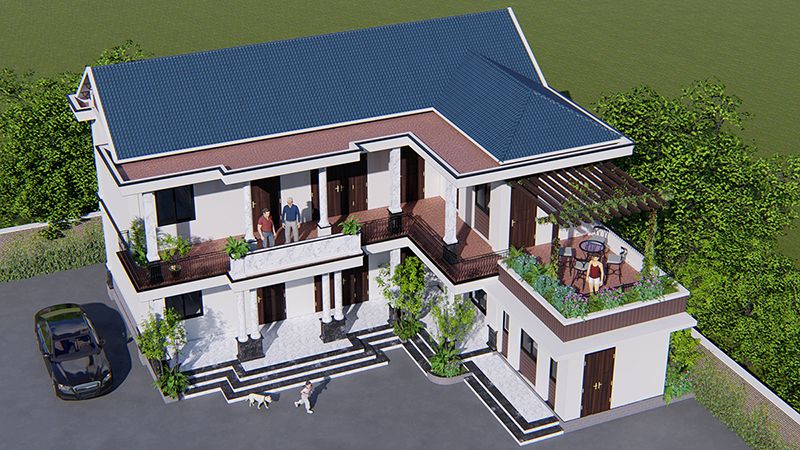 góc nhìn từ trên cao