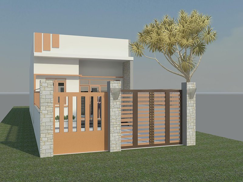 mẫu nhà ống 100m2