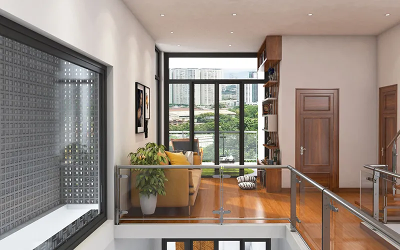 Nội thất nhà phố 2 tầng