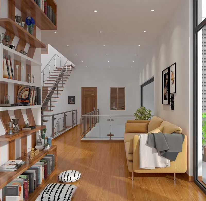 Nội thất nhà phố 2 tầng