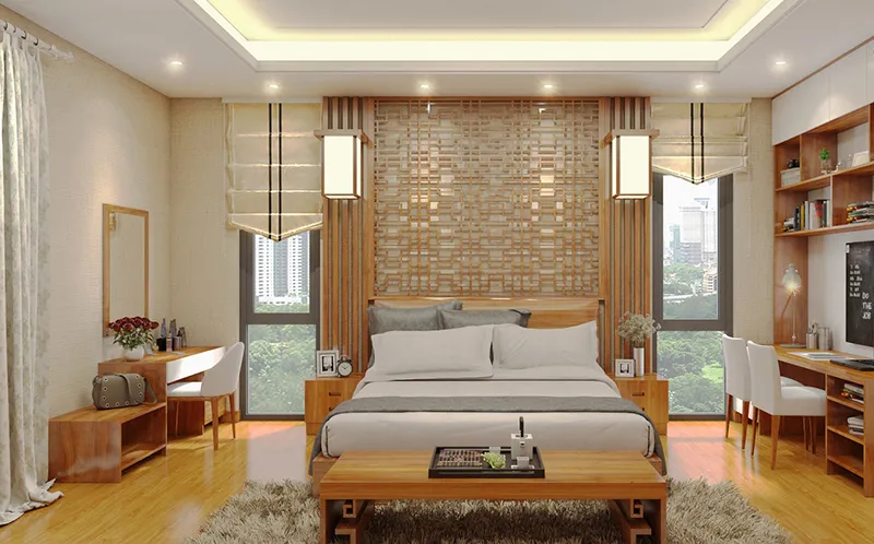 Nội thất nhà phố 2 tầng