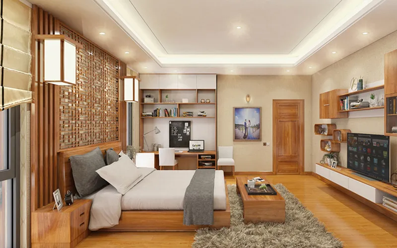 Nội thất nhà phố 2 tầng