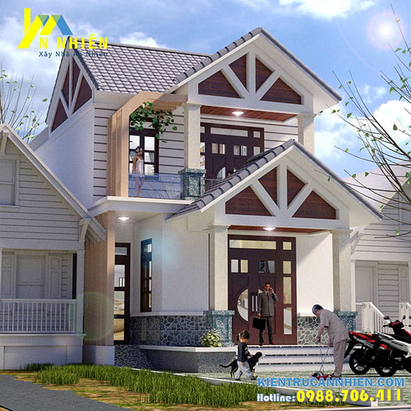 Biệt thự 2 tầng 3 phòng ngủ