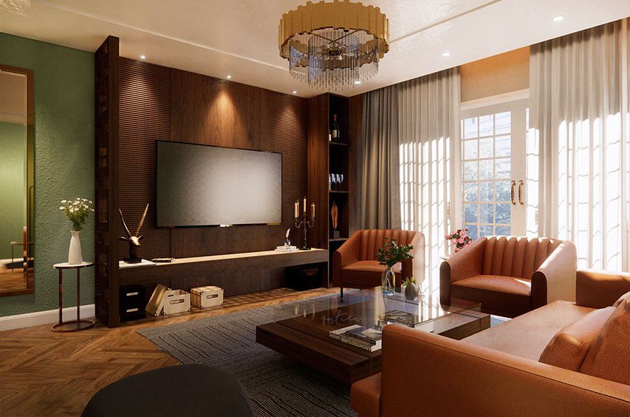 phòng khách đơn giản