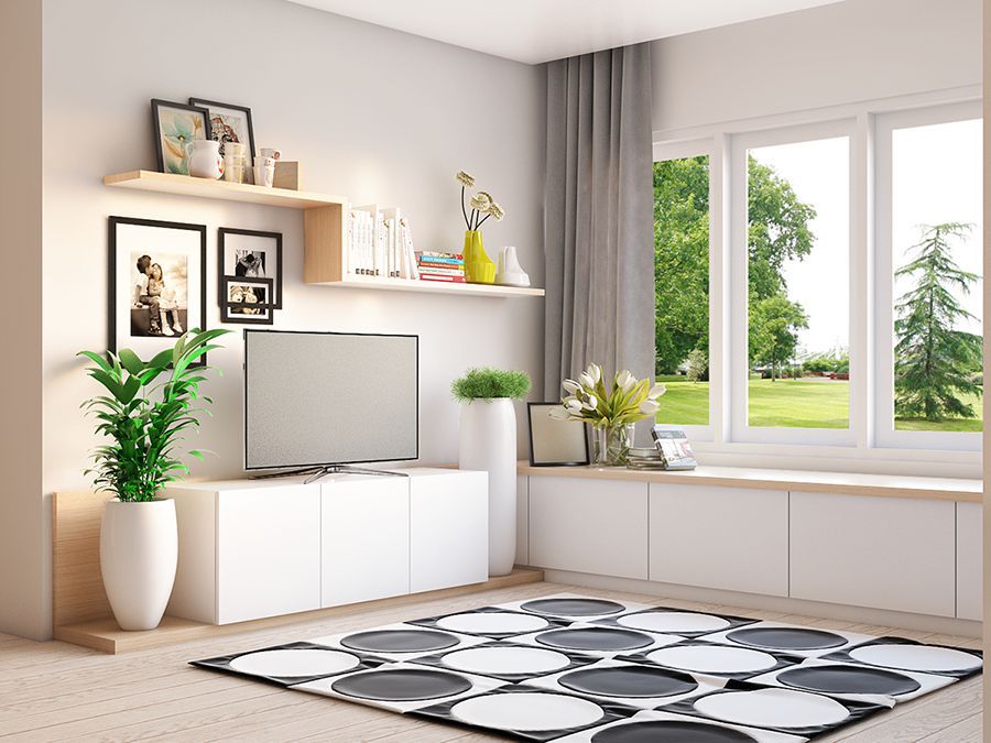 thiết kế nội thất phòng khách hiện đại