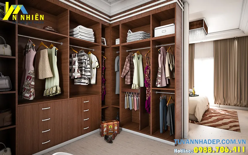 không gian yêu thích của chị em phụ nữ để làm phong phú thêm bộ sưu tập những bộ quần áo đẹp, các món đồ trang sức giá trị