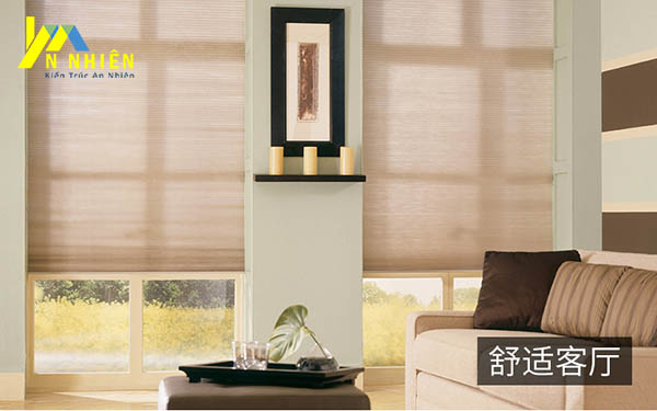 mẫu rèm cuốn trơn